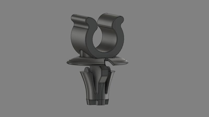 Bonnet Rod Clamp Citroen Peugeot PSA