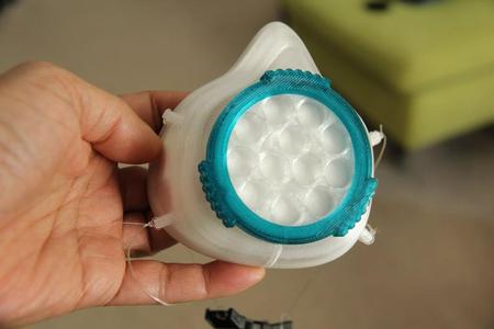 Face Mask Using 58mm Diameter Filter