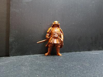 A tera cotta samurai.