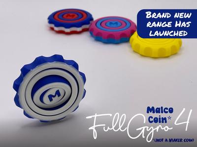 FullGyro4 MalcoCoin Fidget Spinner