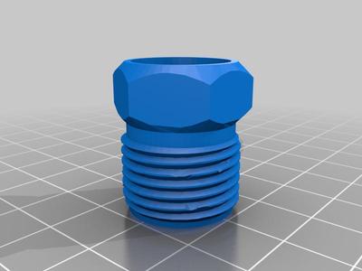 Shower Hose Threaded Blank