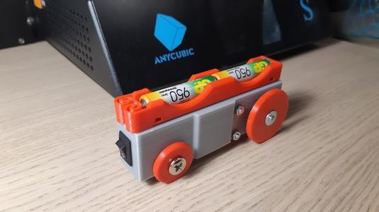 BRIO / IKEA LILLABO railroad locomotive train powered by two AAA batteries