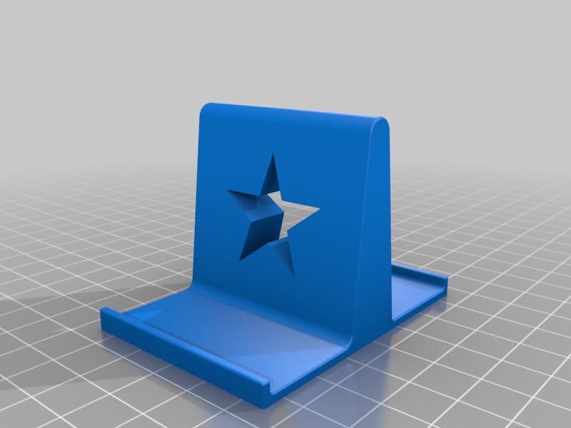 phone stand (wide for battery pack)