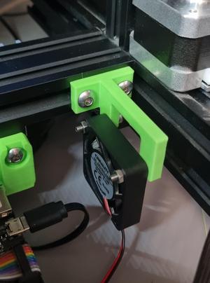40mm fan mount for Aluminium extrusion