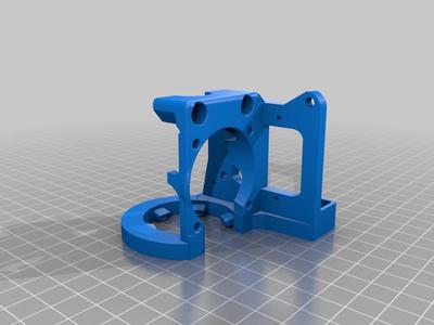 TronXY X5SA E3D V6 (Clone) with 5015 Fan Mount (one piece)