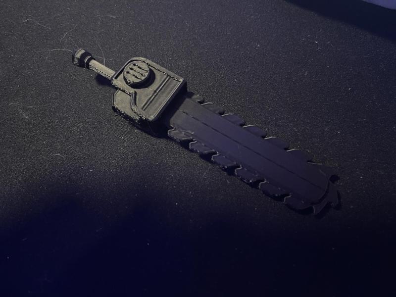 Yeeps plush chainsaw