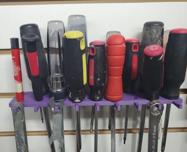 slatwall screwdriver holder