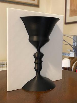 vase face