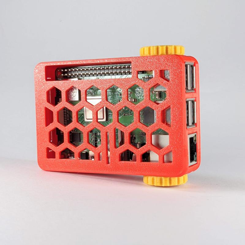 829 Hinged Pi3B Case