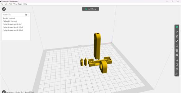 screw diver kit include tips