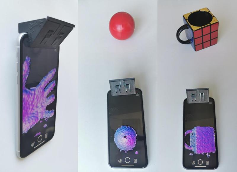 Mirror Tool for scanning from your Iphone or Ipad (AnatoMask Project)