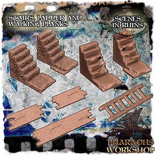Stairs, Ladders and Walking Planks