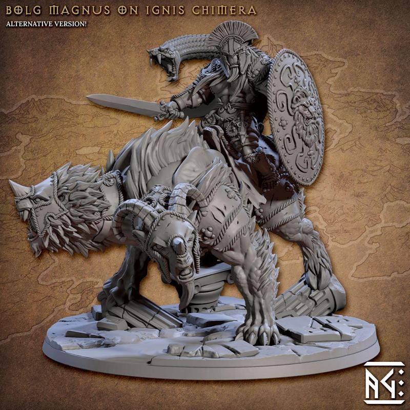 Ignis Chimera (Bronzeclad Greatgoblin)