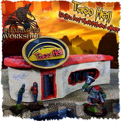 Taco Hell Wasteland Diner - Full project