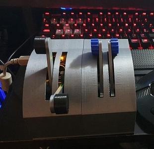 Throttle Quadrant base and case