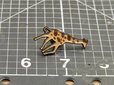 Giraffe Enamel pin