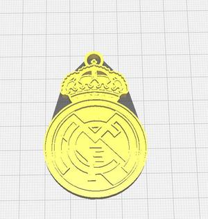 Real Madrid Keychain