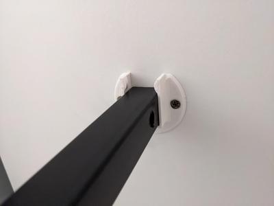 Wardrobe Hanging Rod Clip