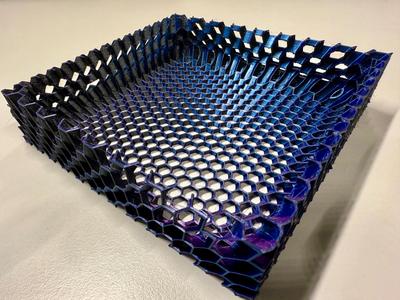 Corrugated Honeycomb Bowl