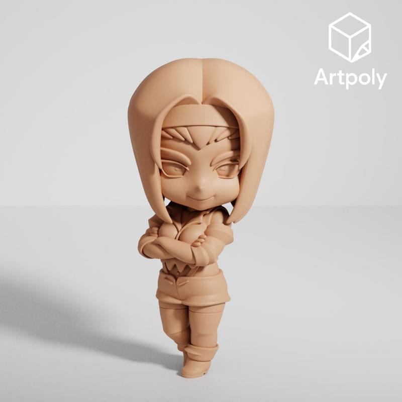 Faye Valentine - 3D Model of Cowboy Bebop