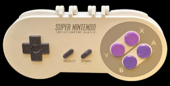 SUPER NINTENDO CONTROLLER SWITCH GAME CASE