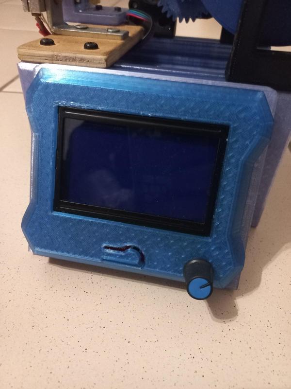 The Recreator 3D Fun Size - LCD Mount - Reprap full graphic