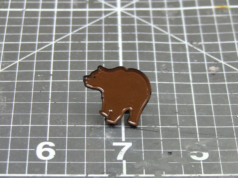 Bear Enamel pin
