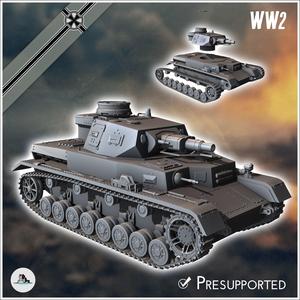 Panzer IV Ausf. E - Germany Eastern Western Front France Poland Russia Early WWII