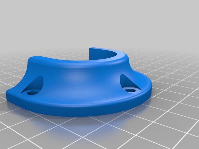 Wardrobe pipe holder