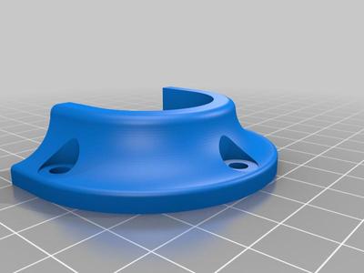 Wardrobe pipe holder