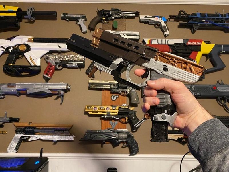 Devil's Ruin sidearm from Destiny
