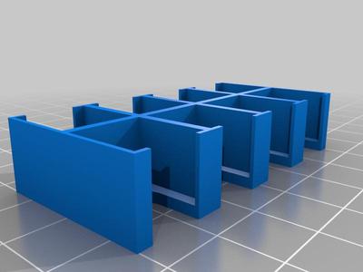 Combat Commander Europe - 0,5" faction chits storage 