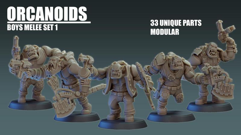 ORCANOIDS BOYS MELEE SET 1