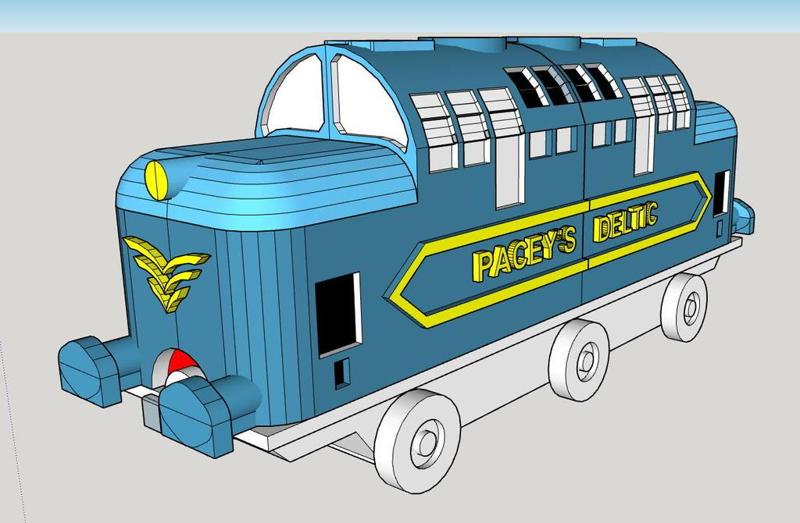 Brio DP1 Deltic Train
