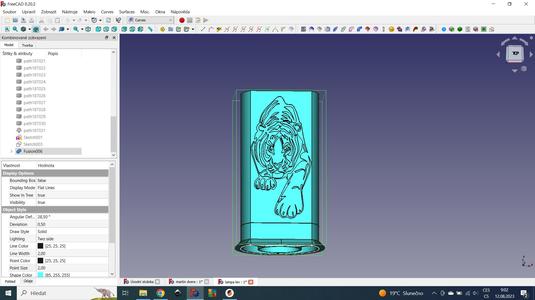 Ledlampa se lvem
