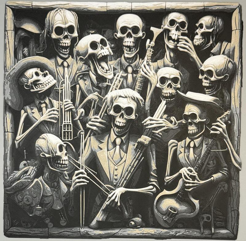 Undead Jazz Band in the frame