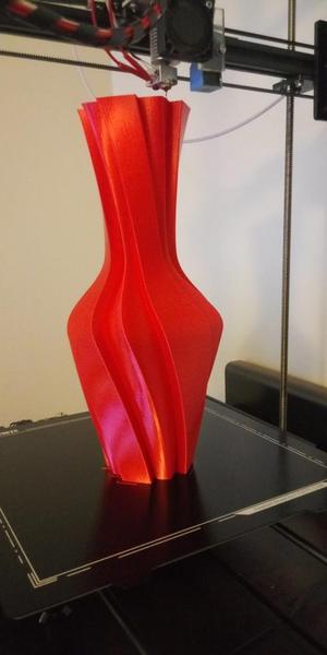 Sleak Contour Vase