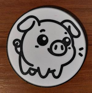 Pig coaster