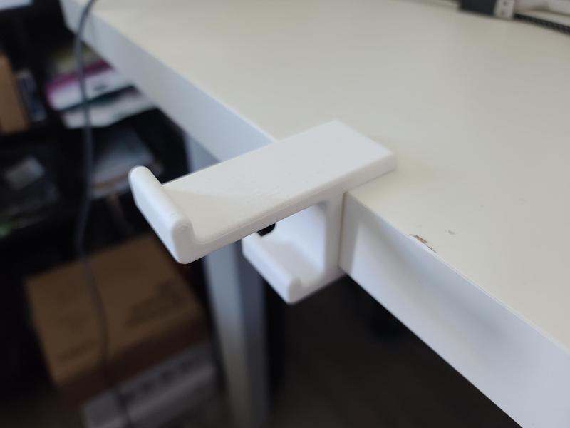 Headphone Hanger for IKEA Linnmon Desk