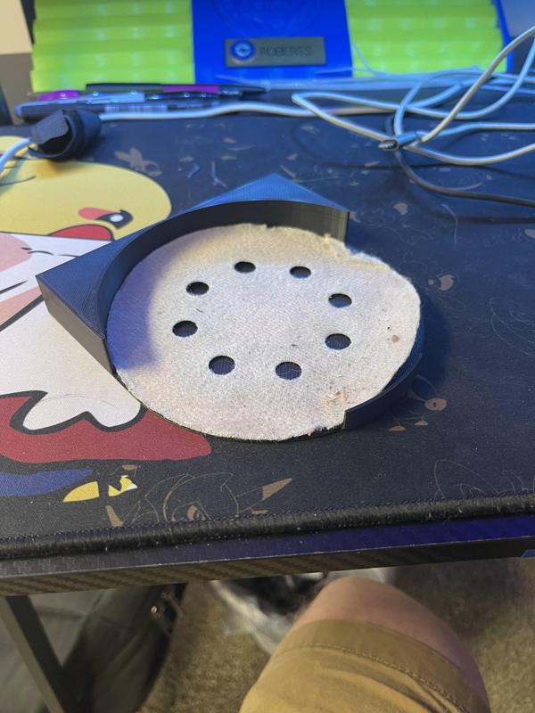 Sandpaper Disc Holder (5 inch)Honeycomb Storage