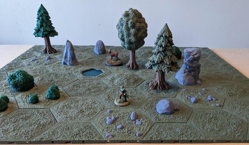 Hexed Terrain Textured Tiles - Terrain Core Pack