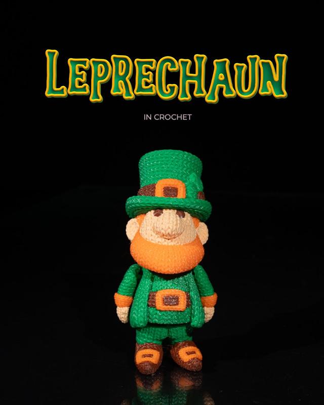 Leprechaun in Crochet