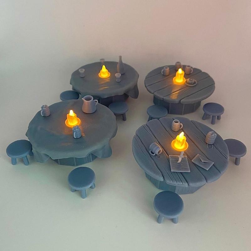 LED Tea Light Tables
