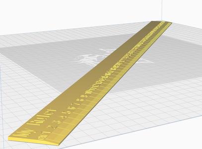 Metric Ruler