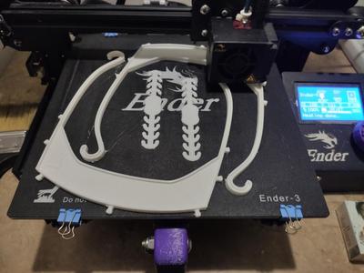2 in 1 Faceshield Ender 3 w/ maskstraps