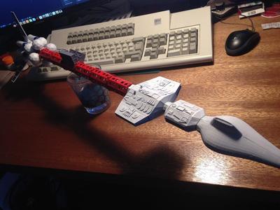 spaceship for microarmor