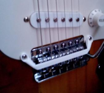 Saddleguard for stratocaster