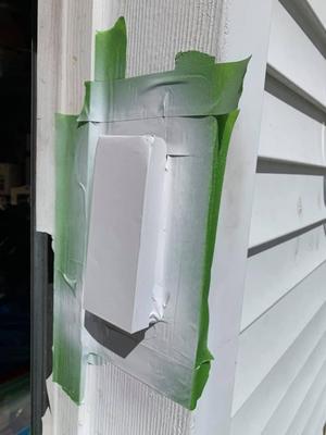 garage door key panel cover