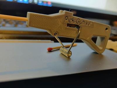 Toothpick launcher