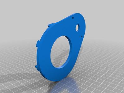 mechanical iris shutter, with stepper motor